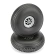 Du-Bro 350T 3-1/2" Diameter Treaded Surface Wheel (2-Pack)