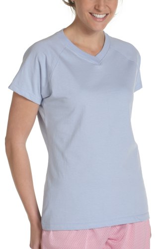 Buy Champion Ladies Double Dry Jersey V-neck Tee by Champion