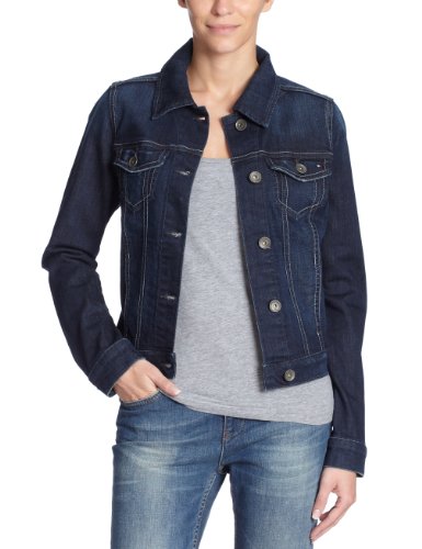 Tommy Hilfiger Damen Jacke  1M87601797 / PARIS JKT AGANO BLUE, Gr. 40 (L), Blau (AGANO BLU Preisvergleich