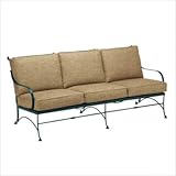 IMAGE OF Verona Sofa Seat & Back Cushions Fabric: Viola - Chestnut