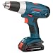 Factory-Reconditioned Bosch 36618-02-RT 18V Cordless Lithium-Ion VSR Compact Tough Drill Kit