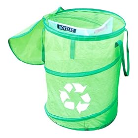 RV Recycle Container Trailer Camping Collapsible 18" x 24" Trash Can Storage Con