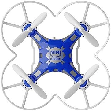 Upslon FQ777-124 Pocket Drone Quadcopter, Headless mode, One key return (Blue)