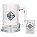 Tampa Bay Rays MLB Boilermaker Set - Primary Logo by Great American Products