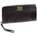 Fossil Jenner-Zip Clutch Portefeuille femme - Cuir