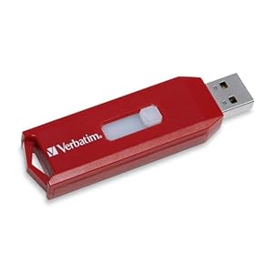 Verbatim Store n Go 4 GB USB 2.0 Flash Drive 95236 (Red)