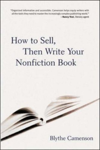 How to Sell, Then Write Your Nonfiction Book