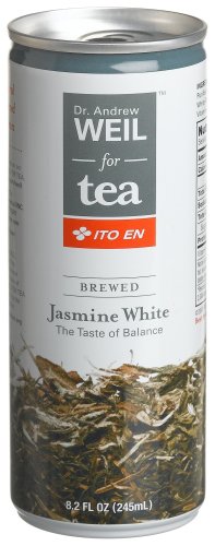 Dr. Andrew Weil For Tea, Jasmine White, 8.2-Ounce Cans (Pack of 30) by Dr. Andrew Weil For Tea