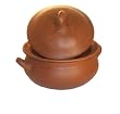 Pomaireware Clay Bean Pot with Lid, 1 Quart