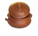 Pomaireware Clay Bean Pot with Lid, 1 Quart