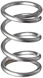 Stainless Steel 302 Extension Spring, 0.25 OD x 0.026 Wire Size x 1 Free Length (Pack of 10)