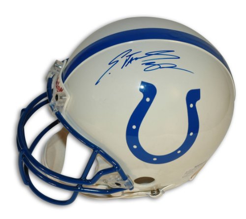 Edgerrin James Autographed Indianapolis Colts Proline Helmet