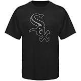 Majestic Chicago White Sox Black on Black T-shirt