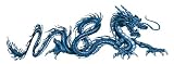 Pilot Automotive LT-00432 Blue Dragon Right Graphic Lethal Threat Decal