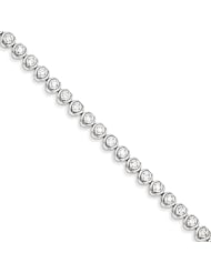 Sterling Silver Diamond Bracelet
