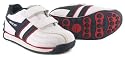 Gola "Exodus" Boys Velcro Trainers - White/Navy/Red
