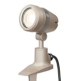 タカショー　調色ライト（100V）　De-SPOT　調色リング　5mプラグ付　●71716300　HFE-C35G グレイッシュゴールド　電球色