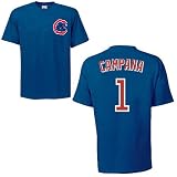 Tony Campana Chicago Cubs Name and Number Blue T-Shirt by Majestic