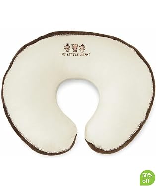 Boppy Pillow With Teddy Bear Print Cover Boppy Pillow With Teddy Bear Print Cover