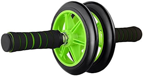 KLB Advanced Brake Ab Roller Wheel with Kneepad and Cofort Foam Handles, Perfect Exercise Equipment for Home Gym Use