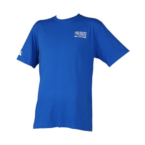Canterbury Rugby World Cup 2011 Globe T-Shirt (Blue Medium) Canterbury Rugby World Cup 2011 Globe T-Shirt (Blue Medium)