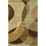 Chandra Rugs AAD1315-79106 Aadi Hand-knotted Contemporary Rug 7.75 ft. x 10.5 ft.