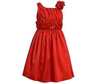 Girls Striped Print Satin Summer Draped Sleeveless  Dress