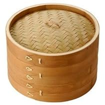 Bamboo Steamer Set - 8"