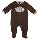 Carter's Terry Zip-up Monkey Sleep & Play