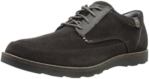 Mark Nason by Skechers Men's Birchwood Oxford,Black Suede,10.5 M US
