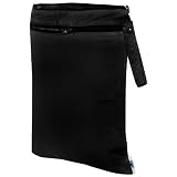 Planet Wise Wet/Dry Diaper Bag - Black