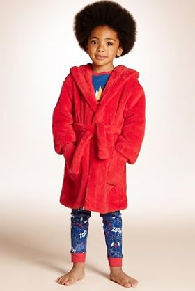 Younger Boys' Hooded Monster Dressing Gown