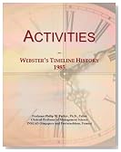 Activities: Webster's Timeline History, 1985