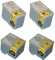 Take4Less 4-pack S020108 S020089 (2B+2C) Compatible Ink Cartridges for Epson Stylus Color 800 800N 850 850N 850ne