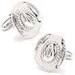 Silver Cowboy Hat Cufflinks Cuff Links