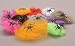 MINI PARTY FAVOR HALLOWEEN NEON SPIDER WEBS + Spider