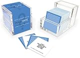 Table Topics Conversation Cards - Family Gathering Edition (Cyan)