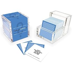 Table Topics Conversation Cards - Family Gathering Edition (Cyan) by TableTopics