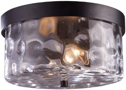 Artistic Lighting 42253/2 Grand Aisle 2-Light Outdoor Flush Mount In Hazelnut Bronze