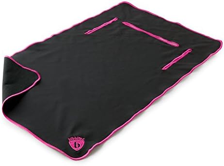 The Ultimate Bib, Midnight with Passion Pink Trim (18 Months to 5 Years)