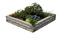 Big Sale Good Ideas GW-RBG-SAN Garden Wizard Raised Bed Garden, Sandstone