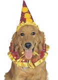Clown Pet Halloween Costume Medium (B464)
