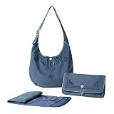 Serena & Lily Deluxe Gobi Diaper Tote, Navy