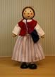 Dollhouse Miniature Kathe Kruse Mother Wooden Doll