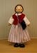 Dollhouse Miniature Kathe Kruse Mother Wooden Doll