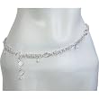 Valentine Day Gift Silver Belly Chain Length 36.5 inches (b260)
