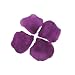 600pc Dark Purple Silk Rose Petals Wedding Flowers