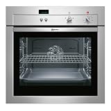 NEFF Series 1 Circotherm Oven, pressed metal control facia (Black) B14M42S0GB