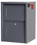 dVault Locking Mailboxes Delivery Vault Junior Mailbox - DVJR0060-2, Gray | Beware Thieves This Box Has Teeth!