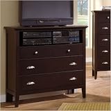 Twilight Merlot Media Chest